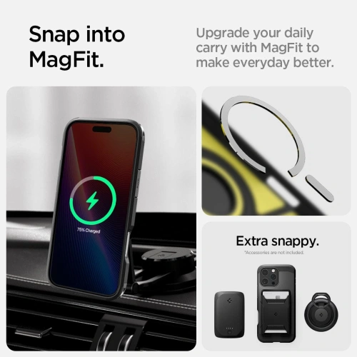 Kup Spigen Tough Armor Mag Magsafe Apple iPhone 16 Pro Schwarz - SPN16403 - {ean13} - Sklep Home Screen