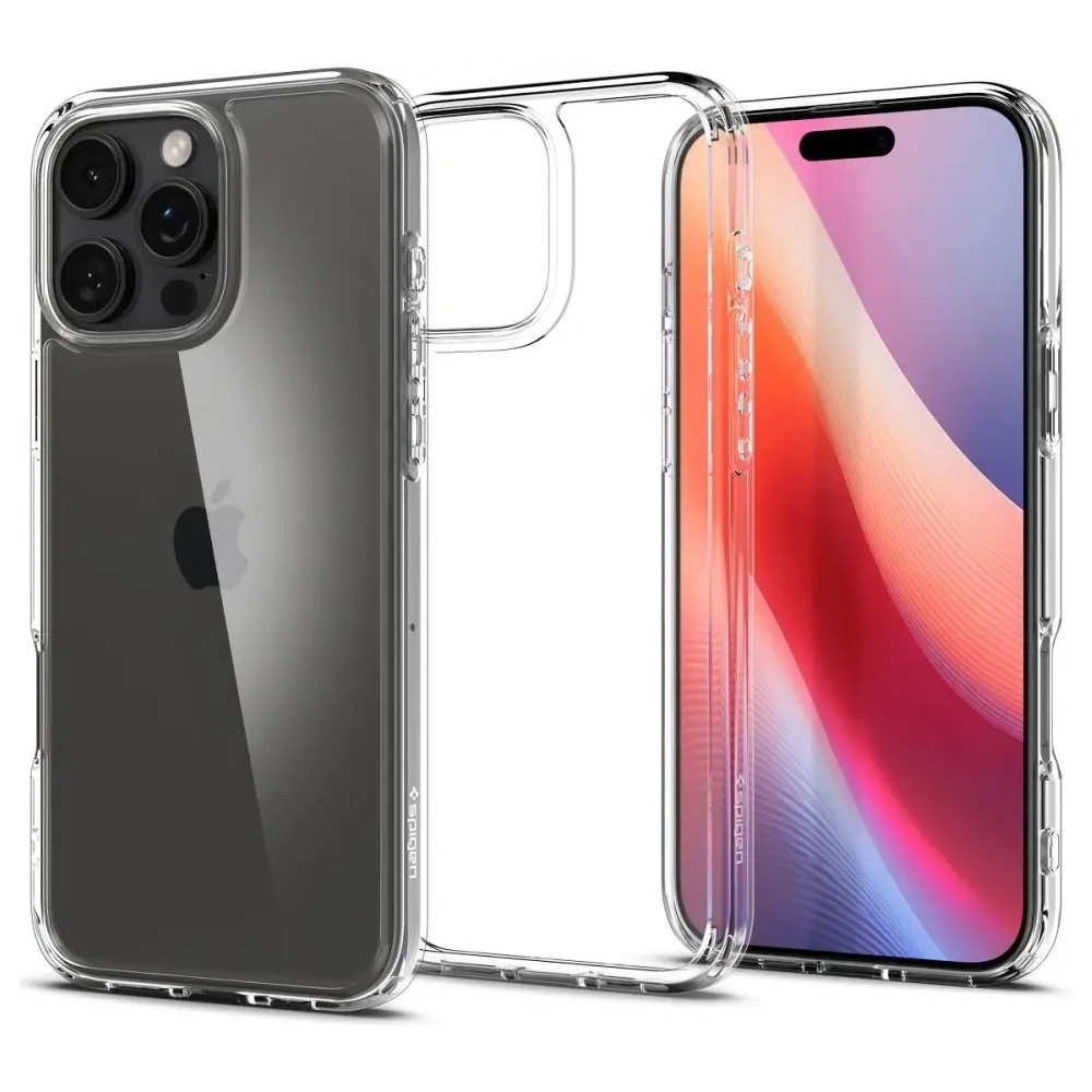 Etui Spigen Ultra Hybrid Apple iPhone 16 Pro Crystal Clear - iPhone 16 Pro - Spigen