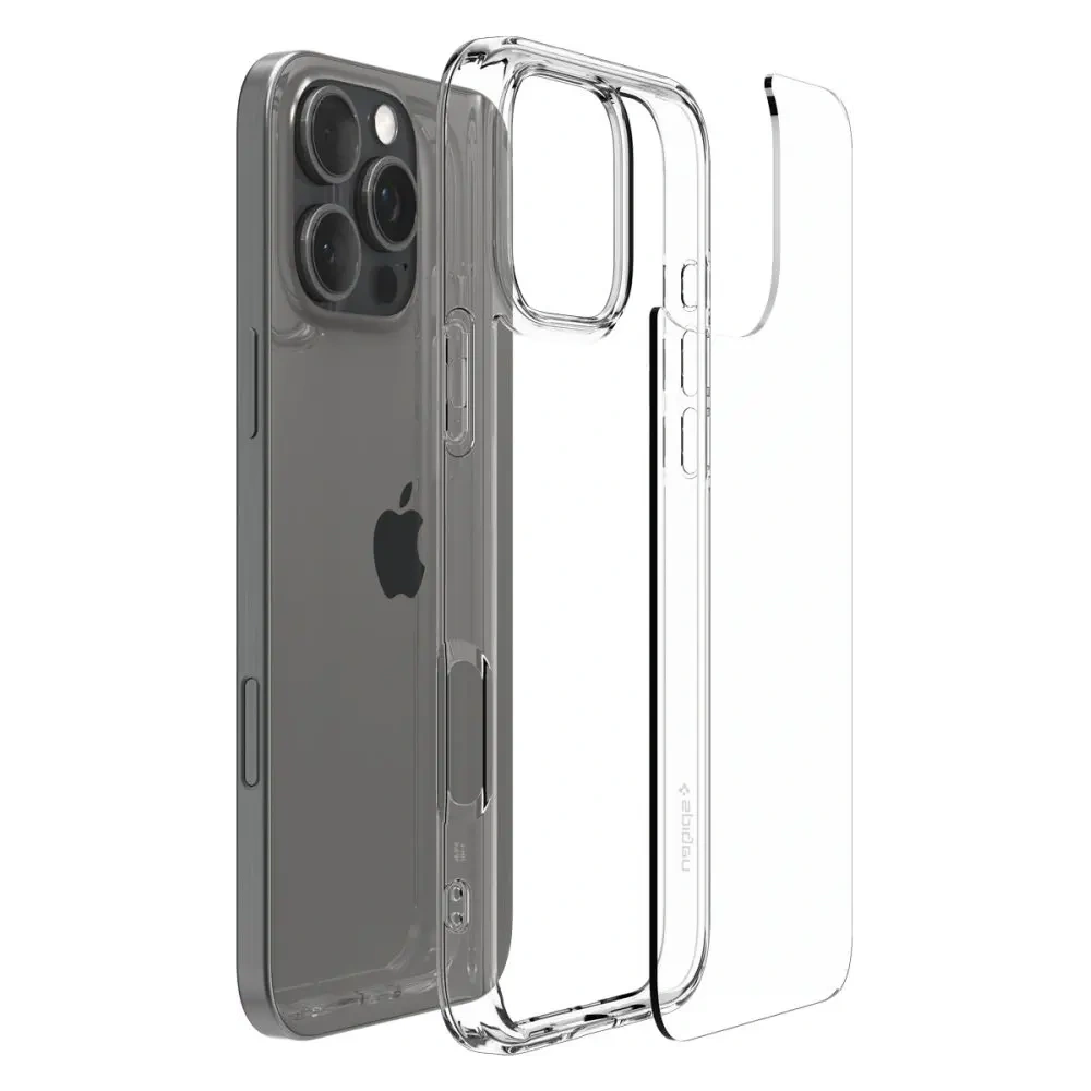 Etui Spigen Ultra Hybrid Apple iPhone 16 Pro Crystal Clear - iPhone 16 Pro - Spigen