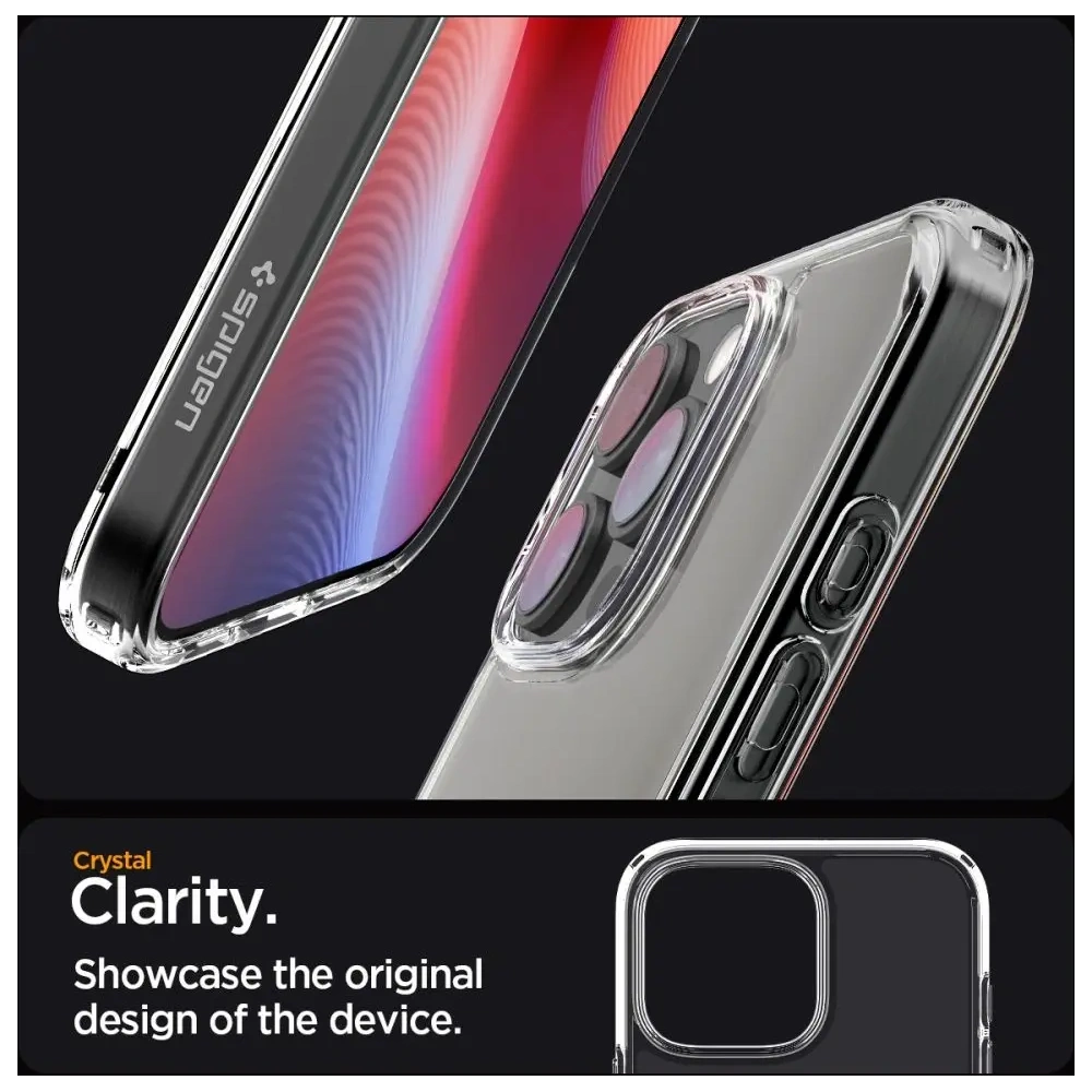 Etui Spigen Ultra Hybrid Apple iPhone 16 Pro Crystal Clear - iPhone 16 Pro - Spigen