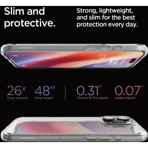 Kup Etui Spigen Ultra Hybrid Apple iPhone 16 Pro Crystal Clear - SPN16404 - {ean13} - Sklep Home Screen