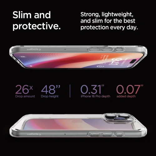 Kup Spigen Ultra Hybrid Apple iPhone 16 Pro Clar ca cristalul - SPN16404 - {ean13} - Sklep Home Screen