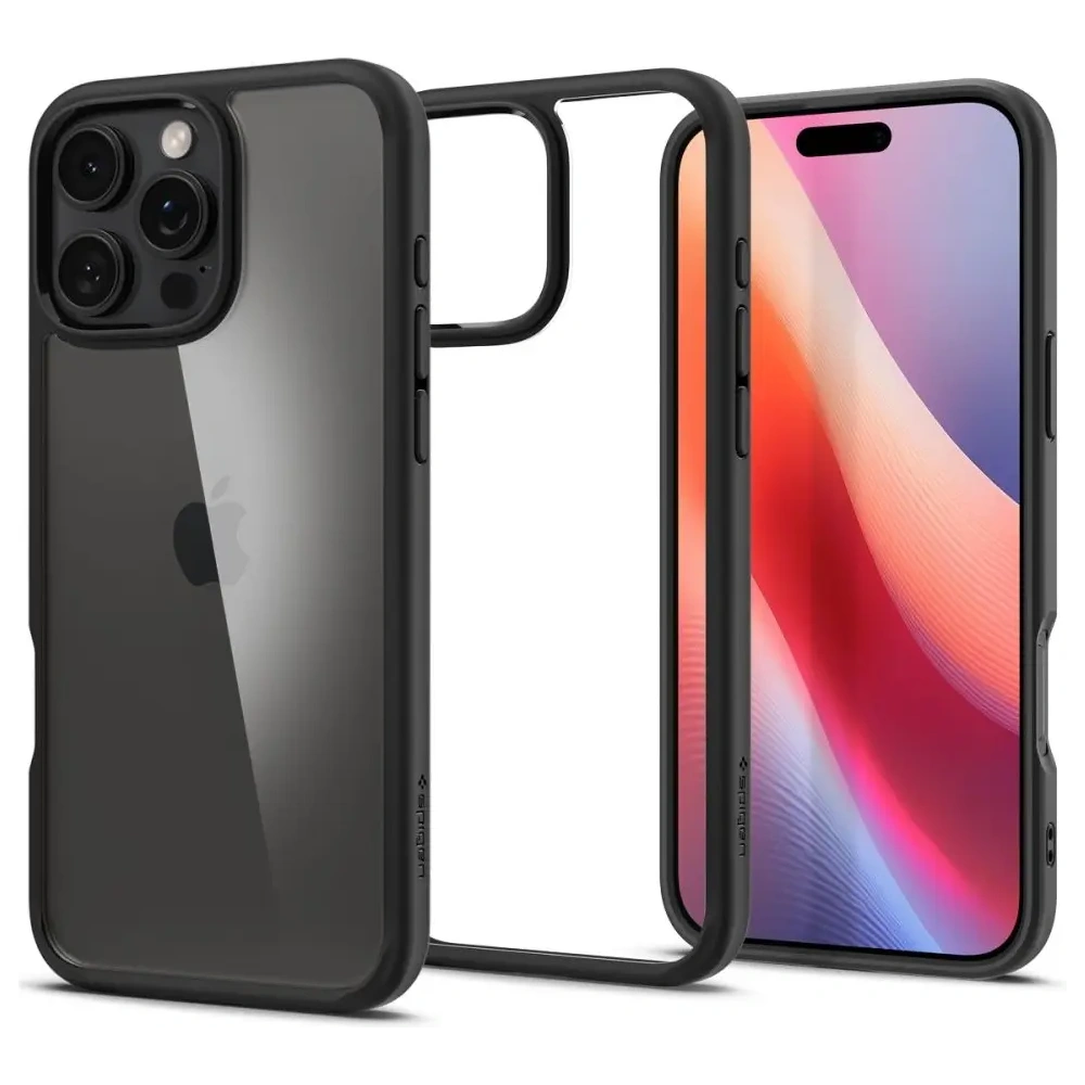 Etui Spigen Ultra Hybrid Apple iPhone 16 Pro Matte Black - iPhone 16 Pro - Spigen