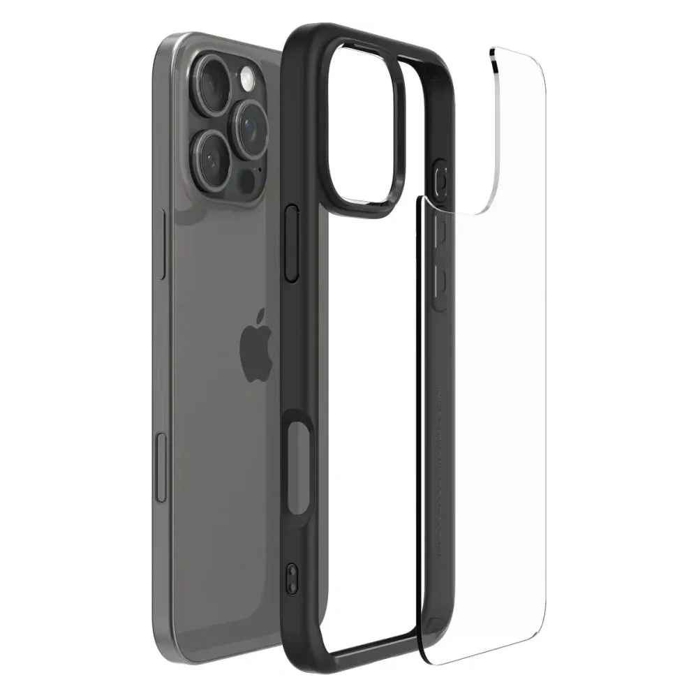 Etui Spigen Ultra Hybrid Apple iPhone 16 Pro Matte Black - iPhone 16 Pro - Spigen