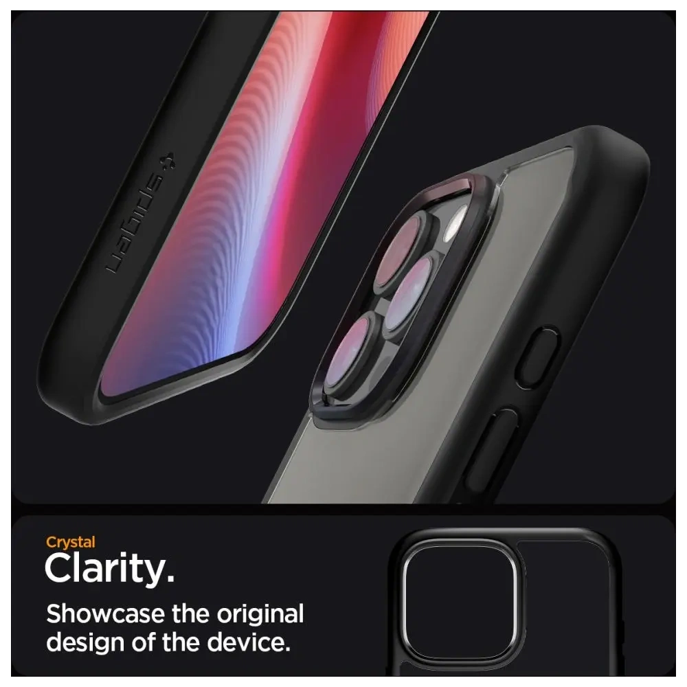 Etui Spigen Ultra Hybrid Apple iPhone 16 Pro Matte Black - iPhone 16 Pro - Spigen