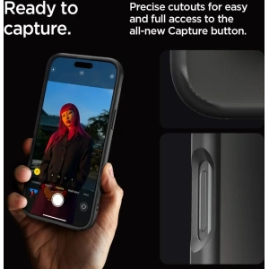Kup Etui Spigen Ultra Hybrid Apple iPhone 16 Pro Matte Black - SPN16405 - {ean13} - Sklep Home Screen