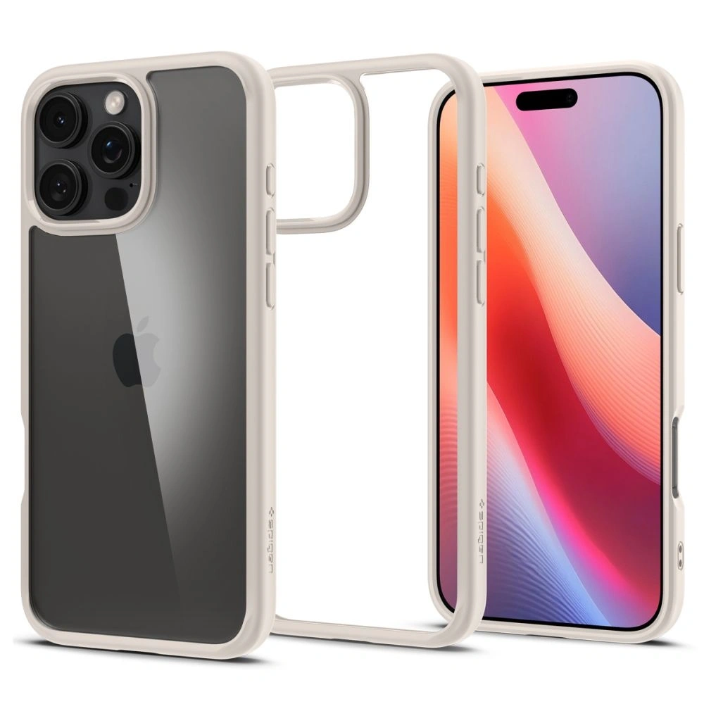 Etui Spigen Ultra Hybrid Apple iPhone 16 Pro Natural Titanium - iPhone 16 Pro - Spigen
