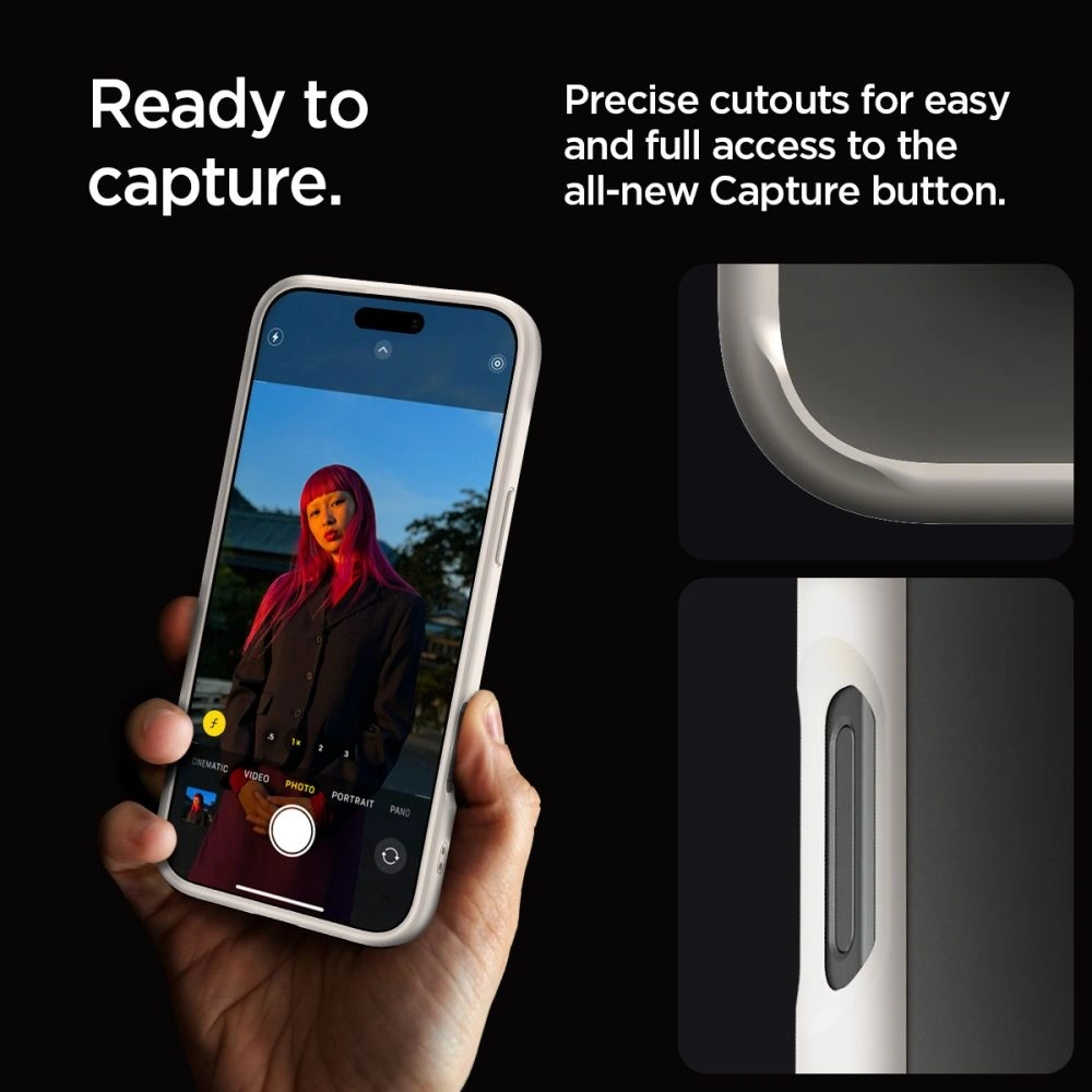 Etui Spigen Ultra Hybrid Apple iPhone 16 Pro Natural Titanium - iPhone 16 Pro - Spigen