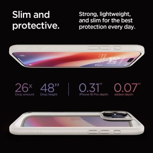 Kup Etui Spigen Ultra Hybrid Apple iPhone 16 Pro Natural Titanium - SPN16406 - {ean13} - Sklep Home Screen