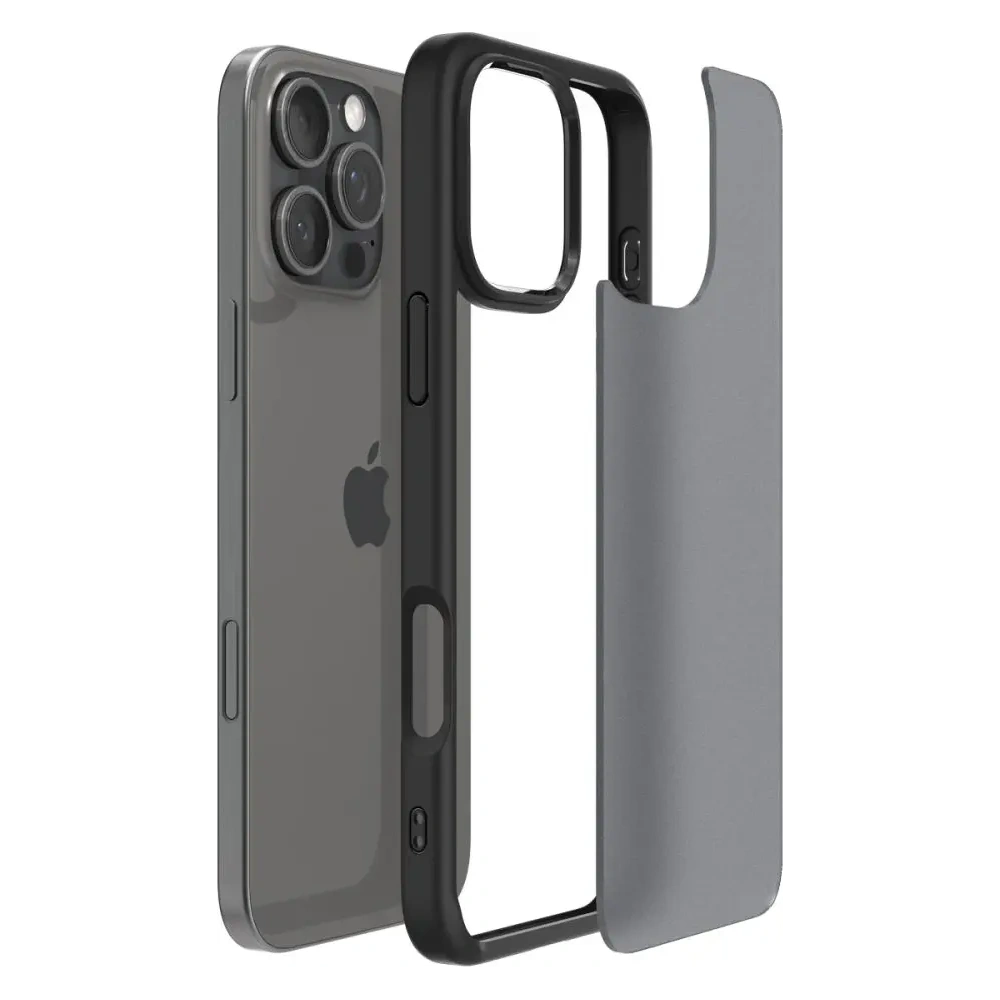 Etui Spigen Ultra Hybrid Apple iPhone 16 Pro Frost Black - iPhone 16 Pro - Spigen