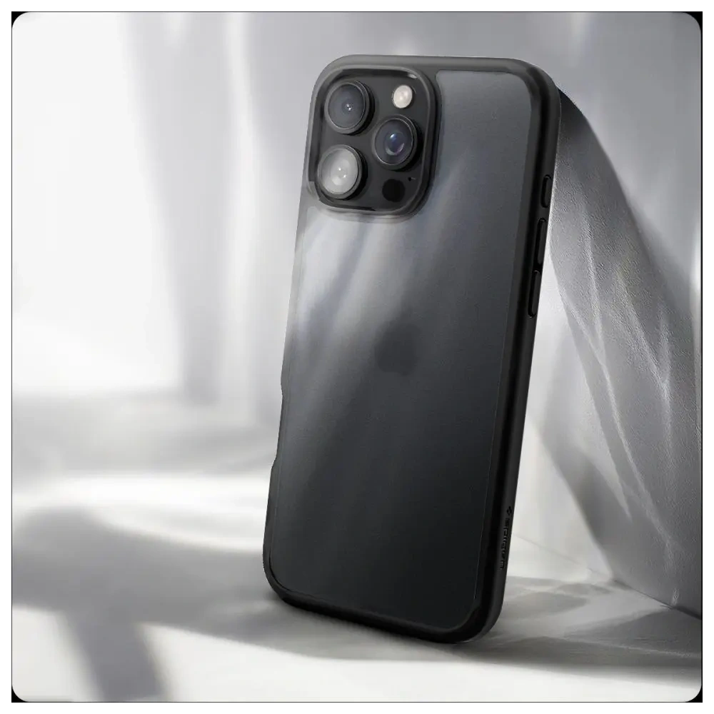 Etui Spigen Ultra Hybrid Apple iPhone 16 Pro Frost Black - iPhone 16 Pro - Spigen