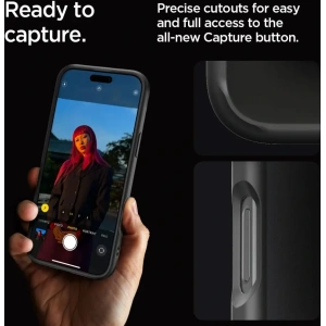 Kup Spigen Ultra Hybrid Apple iPhone 16 Pro Frostschwarz - SPN16409 - {ean13} - Sklep Home Screen