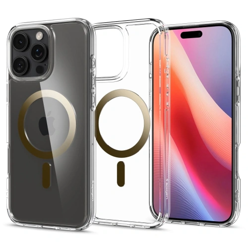 Buy Spigen Ultra Hybrid Mag Magsafe Apple iPhone 16 Pro Gold - SPN16411 - {ean13} - Home Screen Store Europe