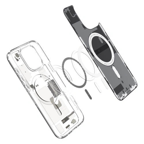 Buy Spigen Ultra Hybrid Mag Magsafe Apple iPhone 16 Pro Zero One Natural Titanium - SPN16415 - {ean13} - Home Screen Store Europe