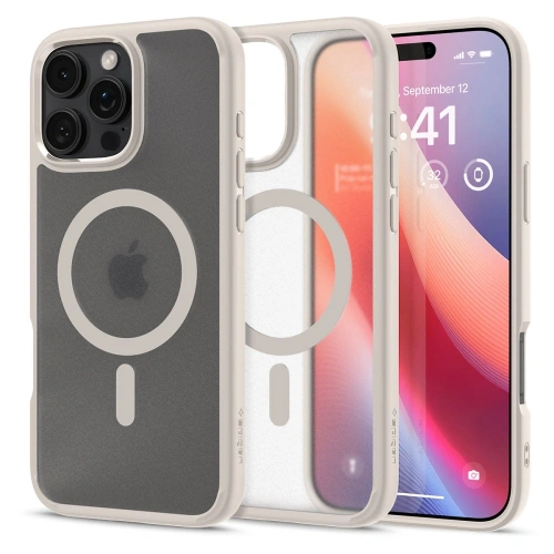 Buy Spigen Ultra Hybrid Mag Magsafe Apple iPhone 16 Pro Frost Natural Titanium - SPN16416 - {ean13} - Home Screen Store Europe