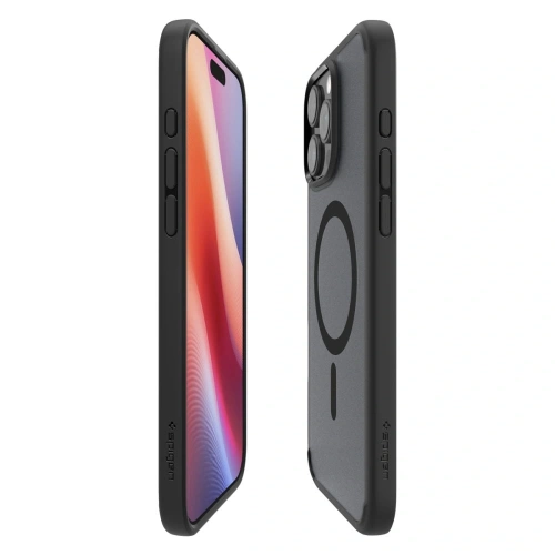 Kup Spigen Ultra Hybrid Mag Magsafe Apple iPhone 16 Pro Frost Schwarz - SPN16417 - {ean13} - Sklep Home Screen