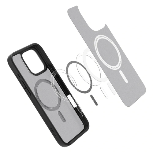 Kup Spigen Ultra Hybrid Mag Magsafe Apple iPhone 16 Pro Fagyott Fekete - SPN16417 - {ean13} - Sklep Home Screen