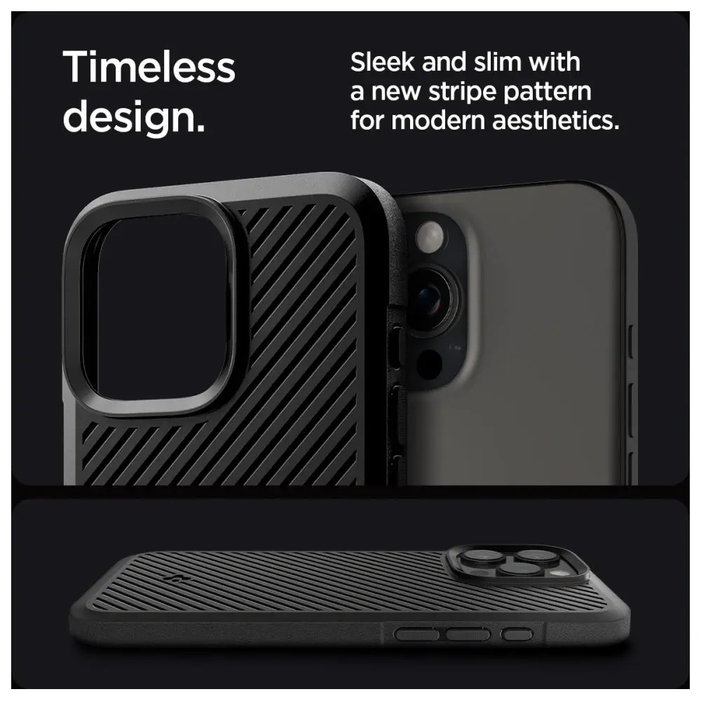 Etui Spigen Core Armor Apple iPhone 16 Pro Matte Black - iPhone 16 Pro - Spigen