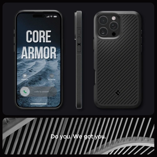Buy Spigen Core Armor Apple iPhone 16 Pro Matte Black - SPN16419 - {ean13} - Home Screen Store Europe