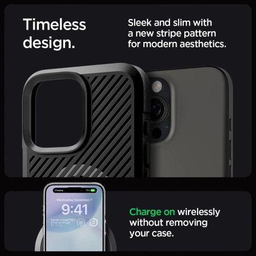 Kup Spigen Core Armor Mag Magsafe Apple iPhone 16 Pro Matt Fekete - SPN16420 - {ean13} - Sklep Home Screen