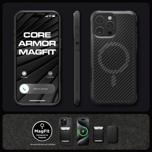 Buy Spigen Core Armor Mag Magsafe Apple iPhone 16 Pro Matte Black - SPN16420 - {ean13} - Home Screen Store Europe