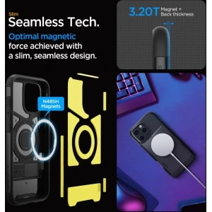 Kup Spigen Slim Armor Mag Magsafe Apple iPhone 16 Pro Černá - SPN16421 - {ean13} - Sklep Home Screen