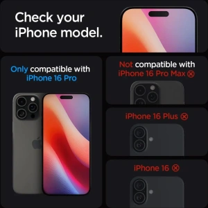 Kup Spigen GLAS.tR ez Fit Apple iPhone 16 Pro Clear [2 PACK] - SPN16422 - {ean13} - Sklep Home Screen
