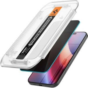 Szkło prywatyzujące Spigen GLAS.tR ez Fit Apple iPhone 16 Pro Privacy [2 PACK] - iPhone 16 Pro - Spigen