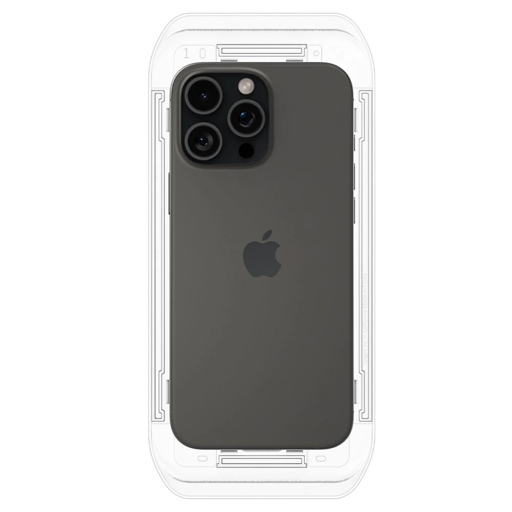 Szkło prywatyzujące Spigen GLAS.tR ez Fit Apple iPhone 16 Pro Privacy [2 PACK] - iPhone 16 Pro - Spigen