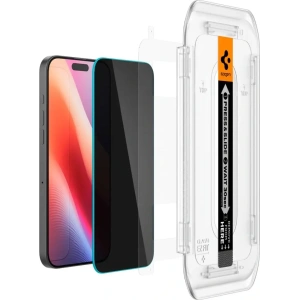 Szkło prywatyzujące Spigen GLAS.tR ez Fit Apple iPhone 16 Pro Privacy [2 PACK] - iPhone 16 Pro - Spigen