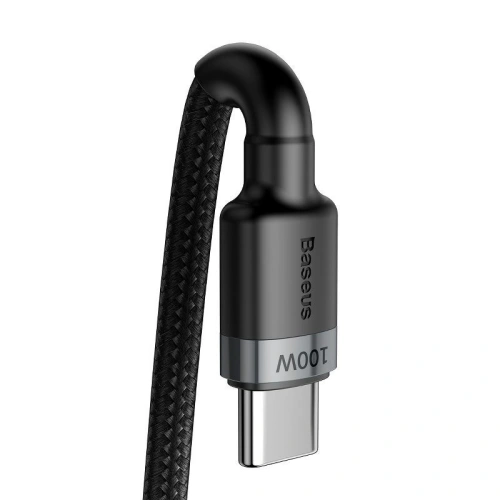 Kup Kabel USB-C Baseus Cafule, QC 3.0, PD 2.0, 100W, 5A, 2m (szaro-czarny) - BSU1006GRYBLK - {ean13} - Sklep Home Screen