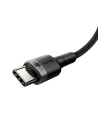 Kup USB-C kábel Baseus Cafule, QC 3.0, PD 2.0, 100W, 5A, 2m (szürke-fekete) - BSU1006GRYBLK - {ean13} - Sklep Home Screen