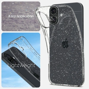 Kup Etui Spigen Liquid Crystal Apple iPhone 16 Glitter Crystal - SPN16430 - {ean13} - Sklep Home Screen