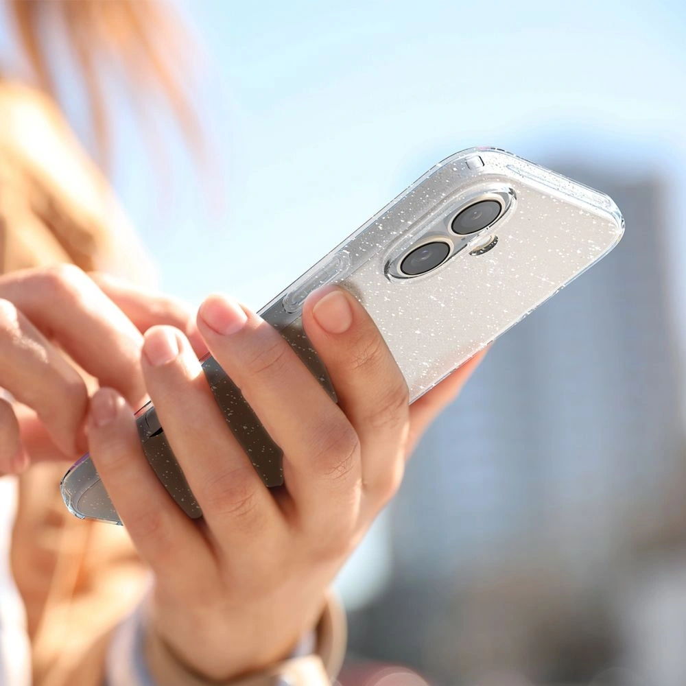 Etui Spigen Liquid Crystal Apple iPhone 16 Glitter Crystal - iPhone 16 - Spigen