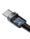 Kup USB-C kábel Baseus Cafule, QC 3.0, PD 2.0, 100W, 5A, 2m (szürke-fekete) - BSU1006GRYBLK - {ean13} - Sklep Home Screen