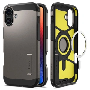 Buy Spigen Tough Armor Mag Magsafe Apple iPhone 16 Gunmetal - SPN16433 - {ean13} - Home Screen Store Europe