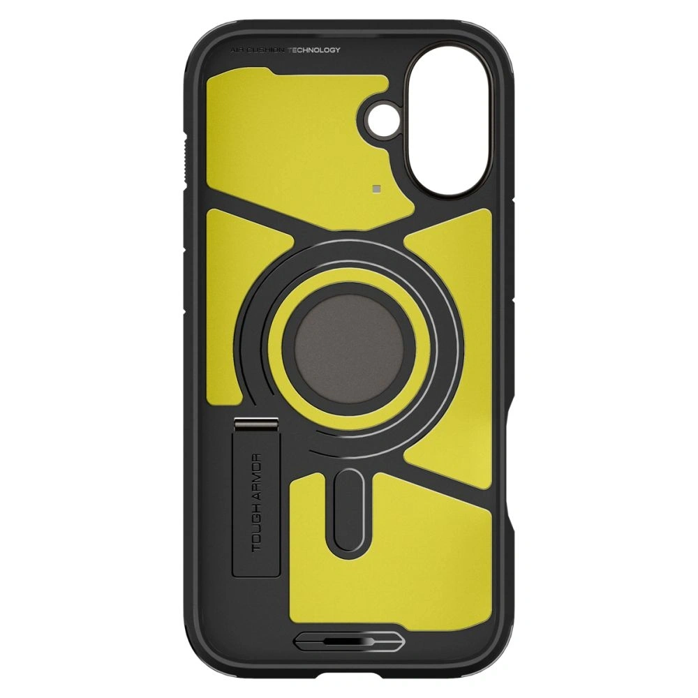 Etui Spigen Tough Armor Mag Magsafe Apple iPhone 16 Gunmetal - iPhone 16 - Spigen