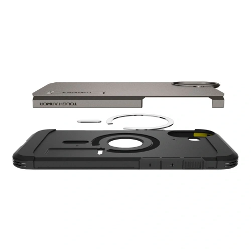 Kup Spigen Tough Armor Mag Magsafe Apple iPhone 16 Gunmetal - SPN16433 - {ean13} - Sklep Home Screen