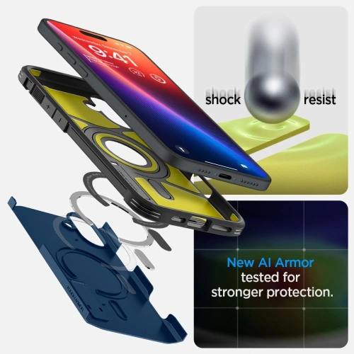 Kup Spigen Tough Armor Mag Magsafe Apple iPhone 16 Tengerészkék - SPN16434 - {ean13} - Sklep Home Screen