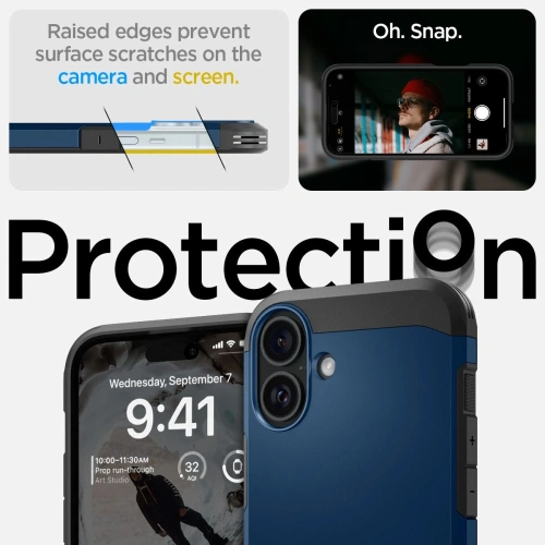 Kup Spigen Tough Armor Mag Magsafe Apple iPhone 16 Tengerészkék - SPN16434 - {ean13} - Sklep Home Screen