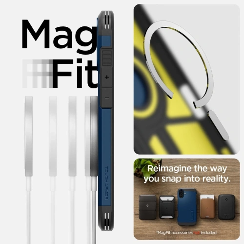 Kup Spigen Tough Armor Mag Magsafe Apple iPhone 16 Tengerészkék - SPN16434 - {ean13} - Sklep Home Screen