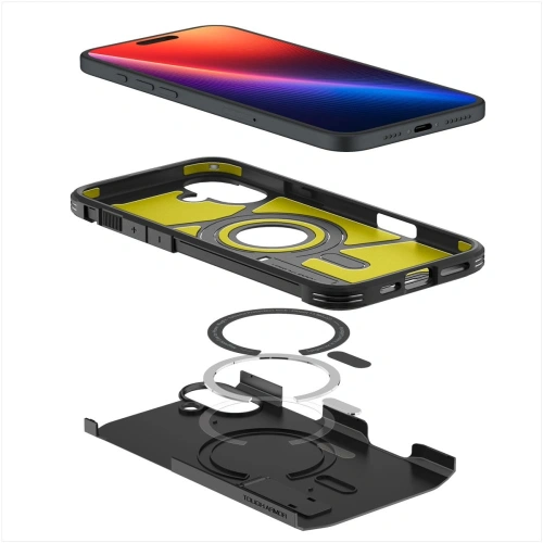 Buy Spigen Tough Armor Mag Magsafe Apple iPhone 16 Black - SPN16435 - {ean13} - Home Screen Store Europe
