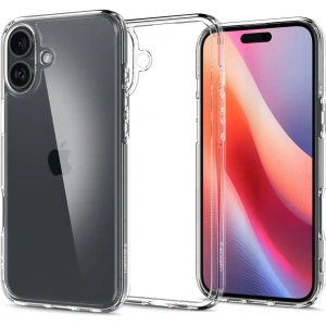 Buy Spigen Ultra Hybrid Apple iPhone 16 Crystal Clear - SPN16436 - {ean13} - Home Screen Store Europe