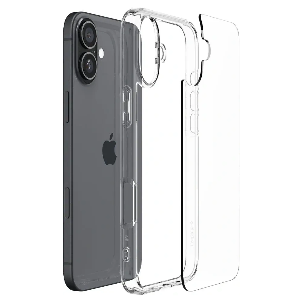 Etui Spigen Ultra Hybrid Apple iPhone 16 Crystal Clear - iPhone 16 - Spigen