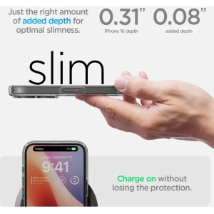 Kup Etui Spigen Ultra Hybrid Apple iPhone 16 Crystal Clear - SPN16436 - {ean13} - Sklep Home Screen
