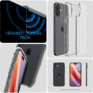 Kup Etui Spigen Ultra Hybrid Apple iPhone 16 Crystal Clear - SPN16436 - {ean13} - Sklep Home Screen