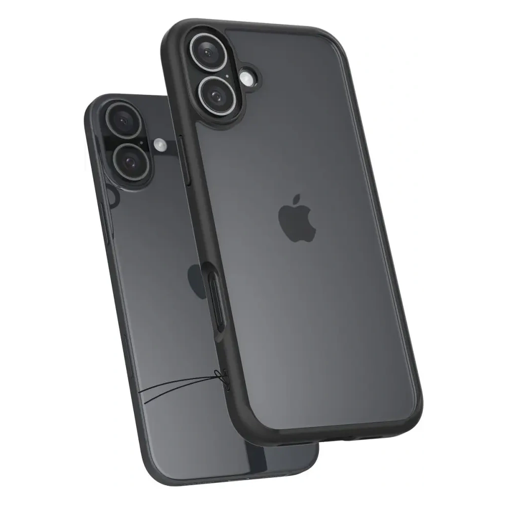 Etui Spigen Ultra Hybrid Apple iPhone 16 Matte Black - iPhone 16 - Spigen