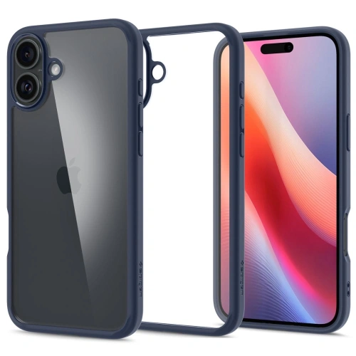 Kup Spigen Ultra Hybrid Apple iPhone 16 Sötétkék - SPN16438 - {ean13} - Sklep Home Screen