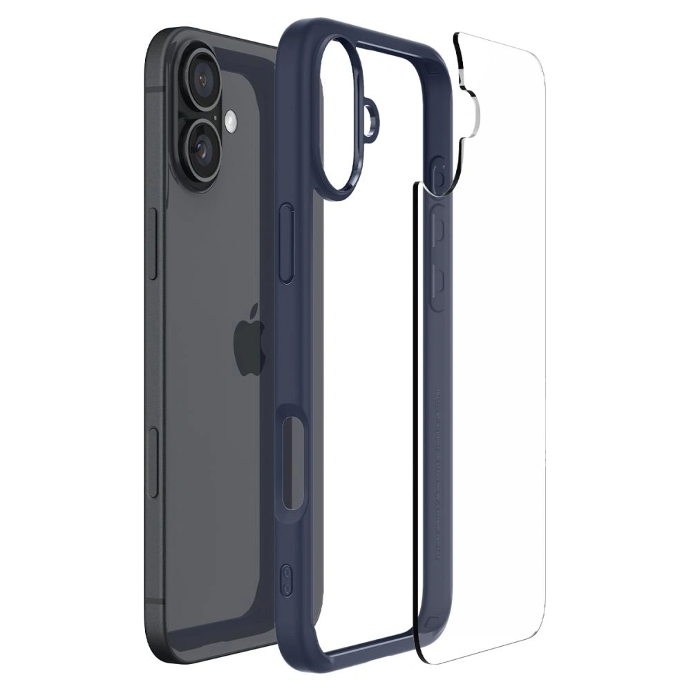 Etui Spigen Ultra Hybrid Apple iPhone 16 Navy Blue - iPhone 16 - Spigen