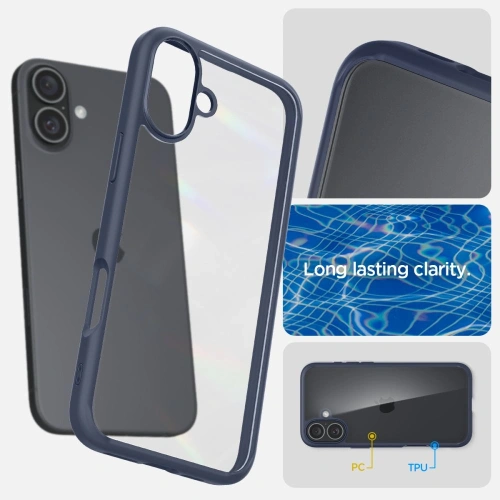 Kup Spigen Ultra Hybrid Apple iPhone 16 Sötétkék - SPN16438 - {ean13} - Sklep Home Screen